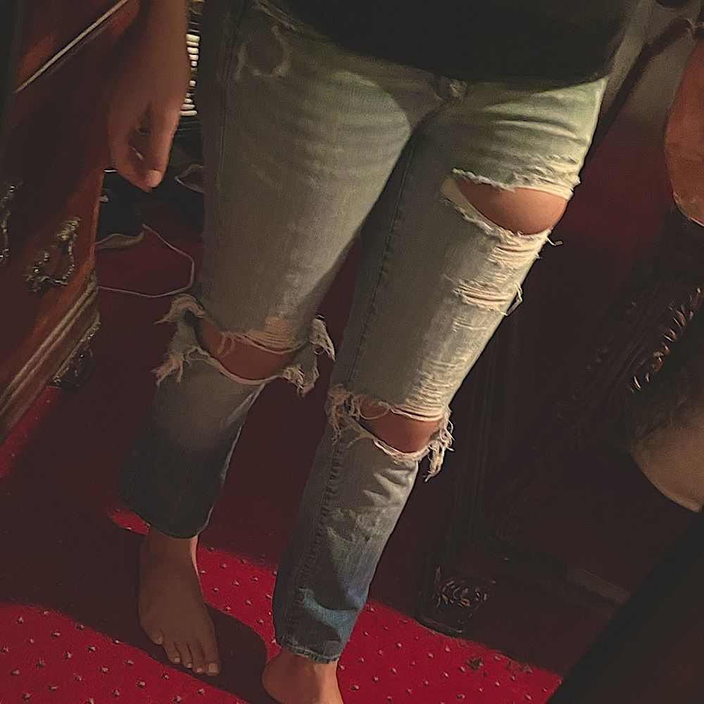 American Eagle Vintage Straight Jeans- Size 4